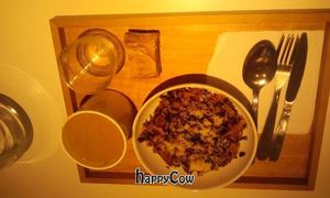 'plat du jour' and 'soupe du jour' at Fee Nature in Paris