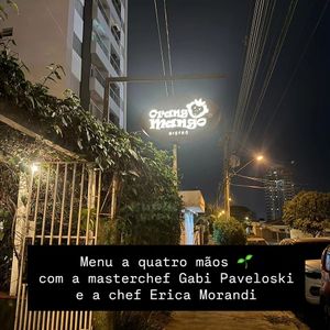 Menu Especial com a masterchef Gabi e a Chef Erica 🌱 at Orango Mango in Bauru
