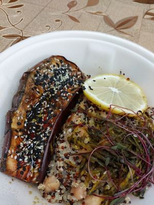 Delivery - Prato do Dia: Berinjela Graceada at Orango Mango in Bauru