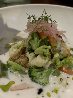 Vegan ceviche   at Carmen Cartagena in Cartagena