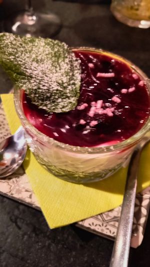 Cheesecake vegano at MamaMomo - Cucina Ibrida & Cocktail Bar in Rome