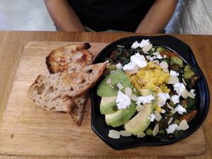 Shashuka at botànic in Barcelona