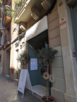 exterior at botànic in Barcelona