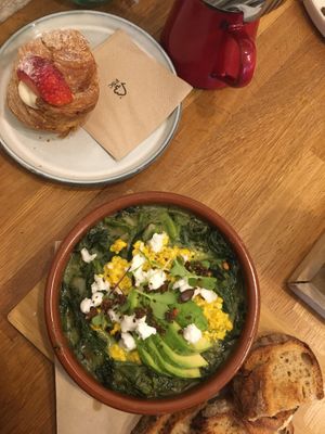 Shakshuka   at botànic in Barcelona