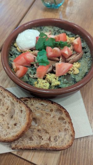 Shakshuka at botànic in Barcelona