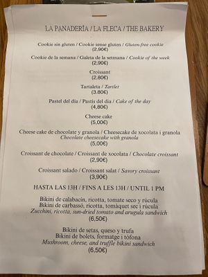 Pastry menu (2 of 7) at botànic in Barcelona