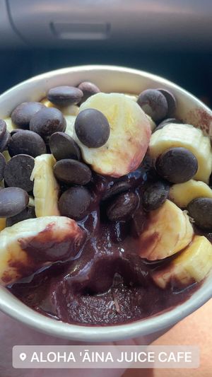 DELICIOUS at Aloha 'Aina Juice Cafe in Lihue