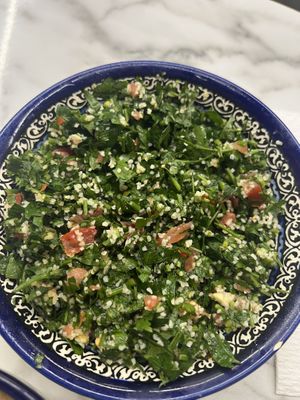 Tabouleh  at Street Food Betlemme in Milan