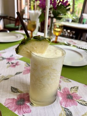 Pineapple Ginger Smoothie   at Na Aroon in Bangkok