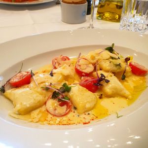 Gnocchi vegan at Hauptstadt Gendarmerie  in Berlin