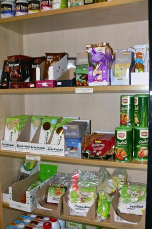 Sweets section #1 at Veganissimi in Bremen