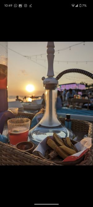 Fries at Atlas Beach Club in Canggu