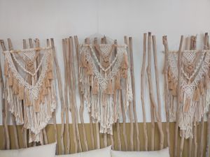 Wall decoration at IVEGAN SUPERSHOP BEN THANH - Healthy Plant Based Cafe in Ho Chi Minh City