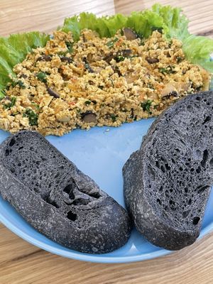 Scrambled tofu  at IVEGAN SUPERSHOP BEN THANH - Healthy Plant Based Cafe in Ho Chi Minh City