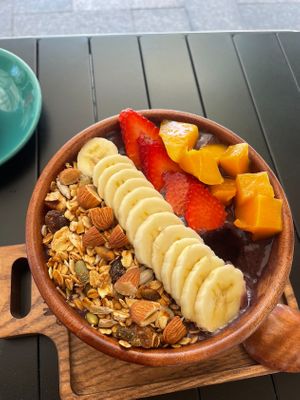 acai smoothie bowl  at IVEGAN SUPERSHOP BEN THANH - Healthy Plant Based Cafe in Ho Chi Minh City