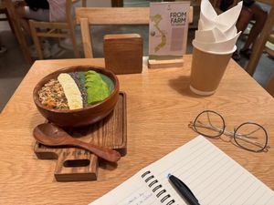 Healthy foods. Delicious taste. Great choice for dessert for a vegan like me. I highly recommend. They have a variety options on menu from desserts to main courses and drink to try at IVEGAN SUPERSHOP BEN THANH - Healthy Plant Based Cafe in Ho Chi Minh City