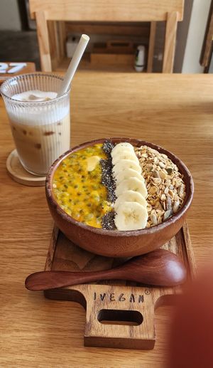 Rise & Shine smoothie bowl at IVEGAN SUPERSHOP BEN THANH - Healthy Plant Based Cafe in Ho Chi Minh City