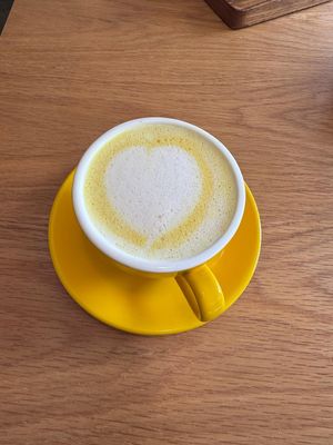 Golden latte   at IVEGAN SUPERSHOP BEN THANH - Healthy Plant Based Cafe in Ho Chi Minh City