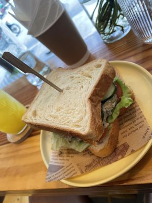 Tuna sandwich   at IVEGAN SUPERSHOP BEN THANH - Healthy Plant Based Cafe in Ho Chi Minh City