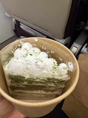 Matcha cake  at IVEGAN SUPERSHOP BEN THANH - Healthy Plant Based Cafe in Ho Chi Minh City