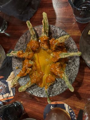 Bravas at La Huerta Funky Castizo in Madrid