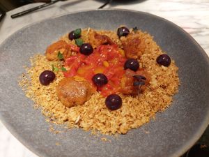 Main / Migas at La Huerta Funky Castizo in Madrid