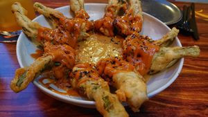 Broccoli at La Huerta Funky Castizo in Madrid