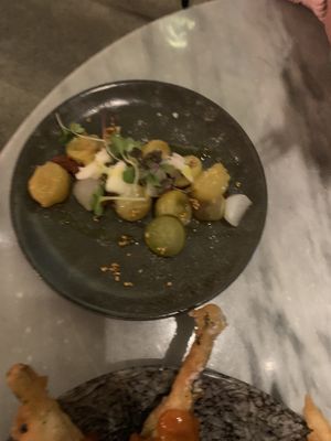 Tomatoes  at La Huerta Funky Castizo in Madrid