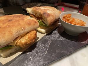 Mushroom mac  at La Huerta Funky Castizo in Madrid