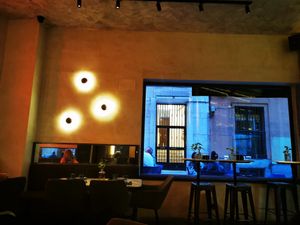 Inside at La Huerta Funky Castizo in Madrid