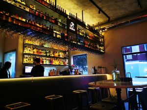 Inside at La Huerta Funky Castizo in Madrid