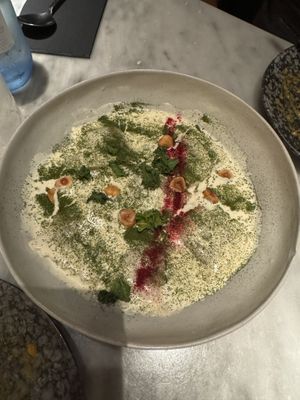 ravioli  at La Huerta Funky Castizo in Madrid