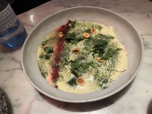 Pasta  at La Huerta Funky Castizo in Madrid