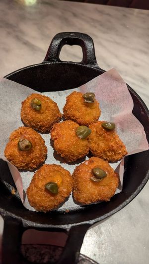 Croquetas at La Huerta Funky Castizo in Madrid