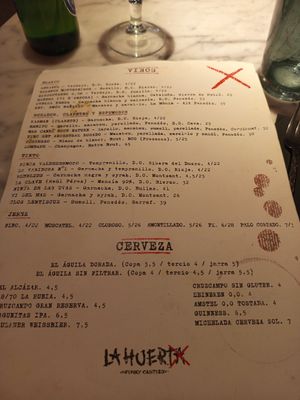  at La Huerta Funky Castizo in Madrid