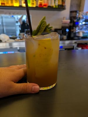 Lemonade at La Huerta Funky Castizo in Madrid