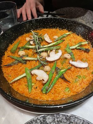 Fideuá  at La Huerta Funky Castizo in Madrid