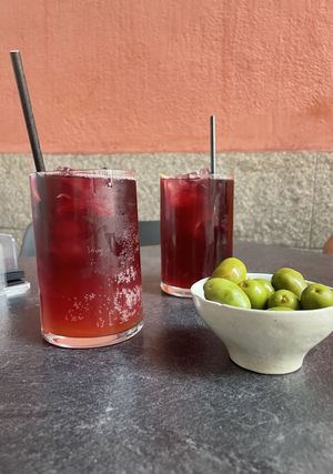 Tinto de verano   at La Huerta Funky Castizo in Madrid