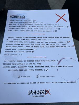   at La Huerta Funky Castizo in Madrid