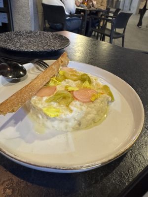 Russian salad   at La Huerta Funky Castizo in Madrid