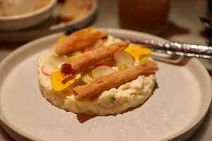 russian salad at La Huerta Funky Castizo in Madrid