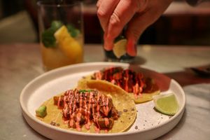 tacos at La Huerta Funky Castizo in Madrid