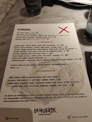  at La Huerta Funky Castizo in Madrid