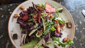 Very good salad at Maple Ave Restaurant in Vienna