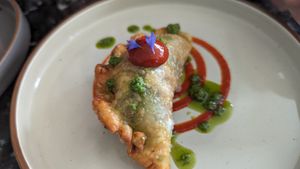 Very good empanada at Maple Ave Restaurant in Vienna