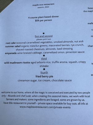   at Maple Ave Restaurant in Vienna