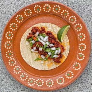 Vegan Pastor Taco at Comalli Authentic Mexican in Dublin