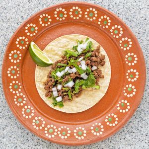 Vegan Asada Taco at Comalli Authentic Mexican in Dublin