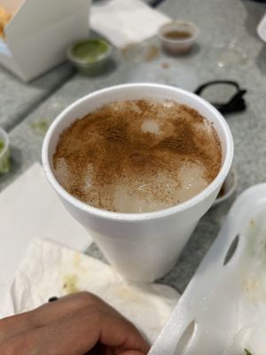 Horchata  at Comalli Authentic Mexican in Dublin