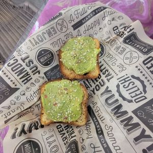 Avocado Toast w/GF bread at Reese's Delectables in Marion